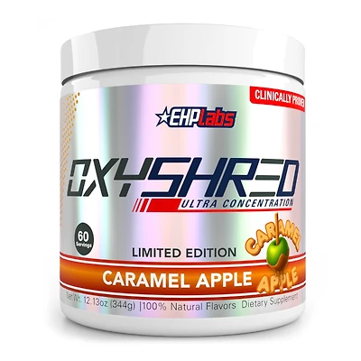 OxyShred 60 Servings - Caramel Apple Thermogenic Fat Burner