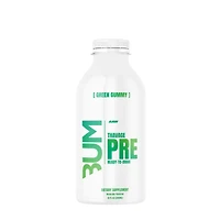 Raw Nutrition Thavage Preworkout Rtd - Green Gummy 12 Oz. (12 Bottles) Zero Sugar