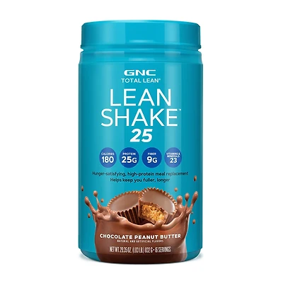 GNC Total Lean Shake 25 Healthy - Chocolate Peanut Butter (16 Servings)