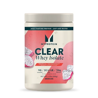 Myprotein Clear Whey Isolate - Tropical Dragon Fruit (20 Servings)