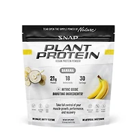 SNAP Supplements Plant Based Vegan Protein Powder - Banana (30 Servings)