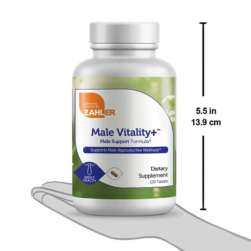 Male Vitality+™ - 120 Tablets (30 Servings)