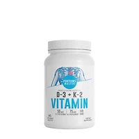 Vitamin D-3 + K-2 - 90 Chewable Tablets (90 Servings)
