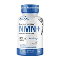 NMN+ 500mg Extra Strength - 60 Capsules (30 Servings)