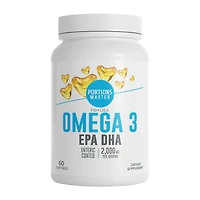 Omega 3 Fish Oil - 60 Softgels (30 Servings)
