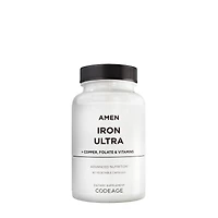 Codeage Amen Vitamin B - Iron Ultra 60 Capsules (60 Servings)