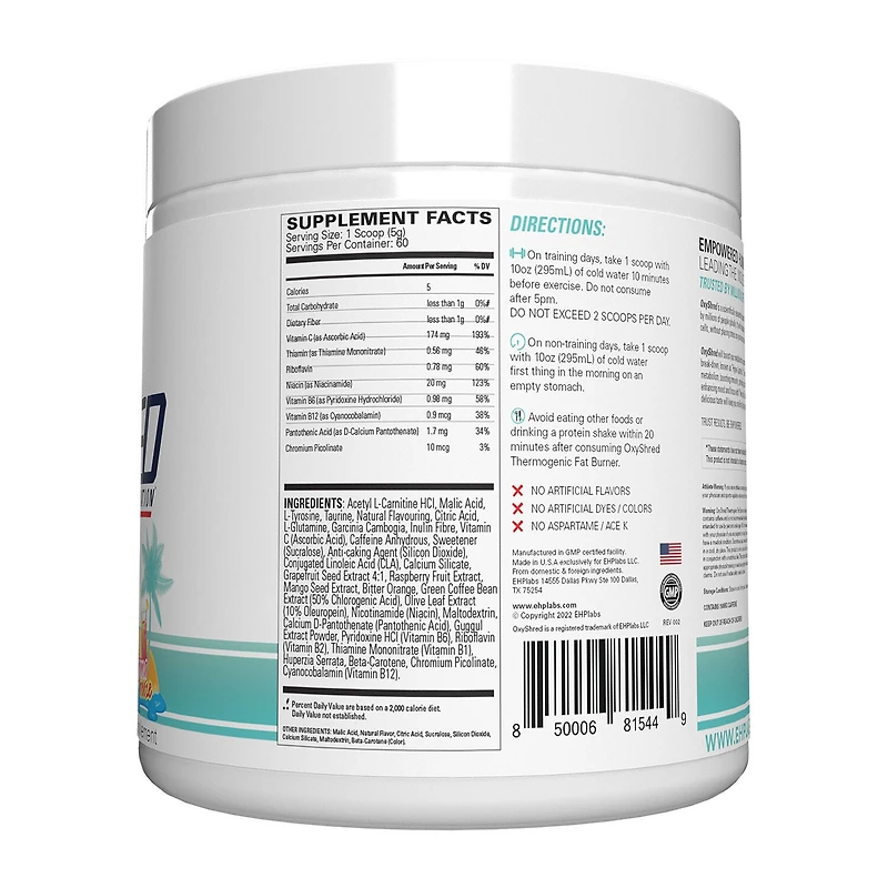 OxyShred - Tropical Sunrise (60 Servings)