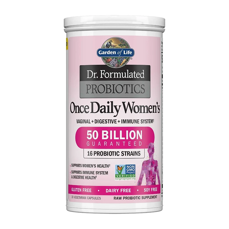 Once Daily Women's Probiotic - 30 Vegetarian Capsules (30 Servings)