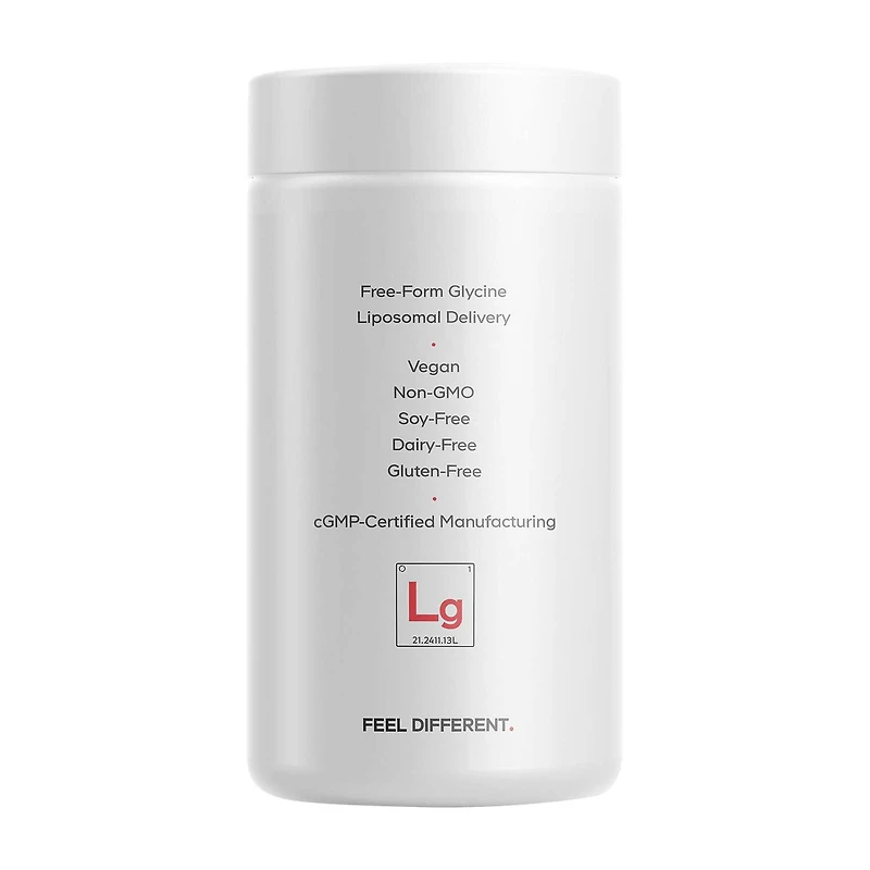 Liposomal Glycine+ - 180 Vegetable Capsules (60 Servings)