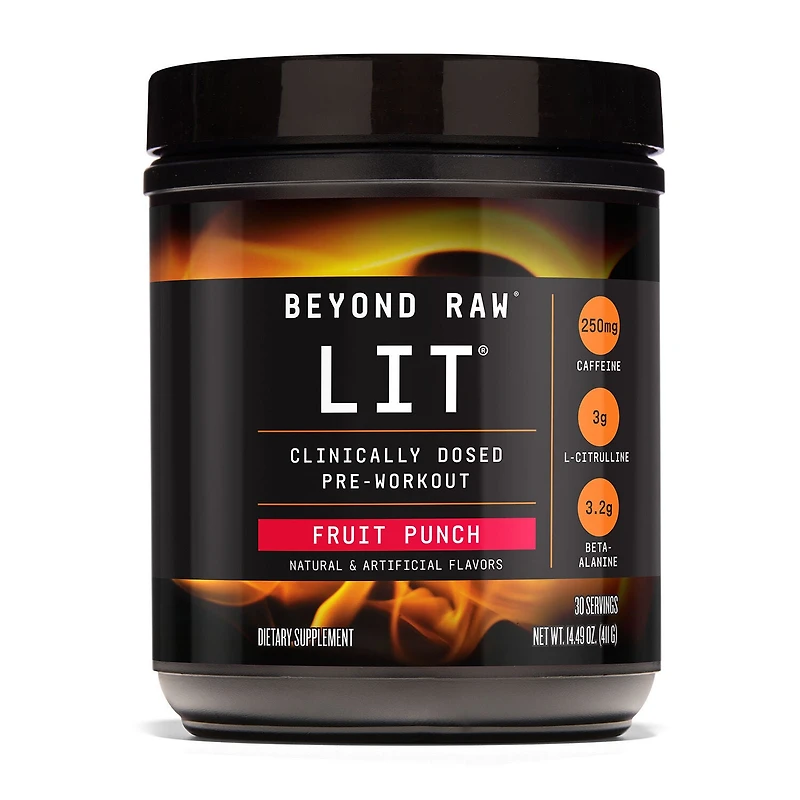 Beyond Raw Lit Pre-Workout Gluten-Free