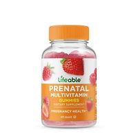Lifeable Prenatal Multivitamin - 60 Gummies (30 Servings)