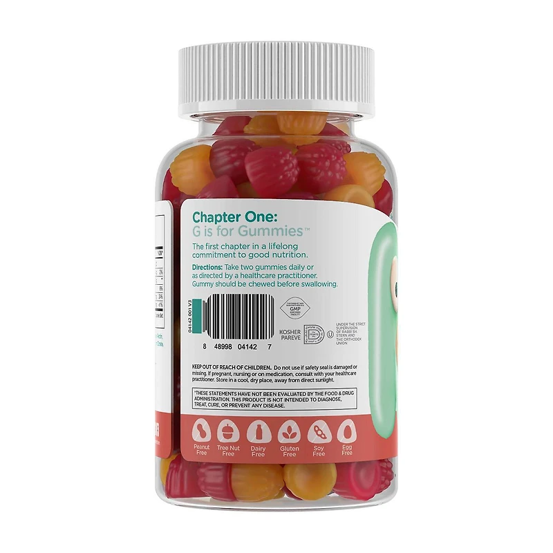 Chapter One™ M Is For Magnesium - Raspberry Mango - 60 Gummies (30 Servings)