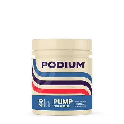 PODIUM Pump Non-Stim Pre - Neutral (40 Servings)