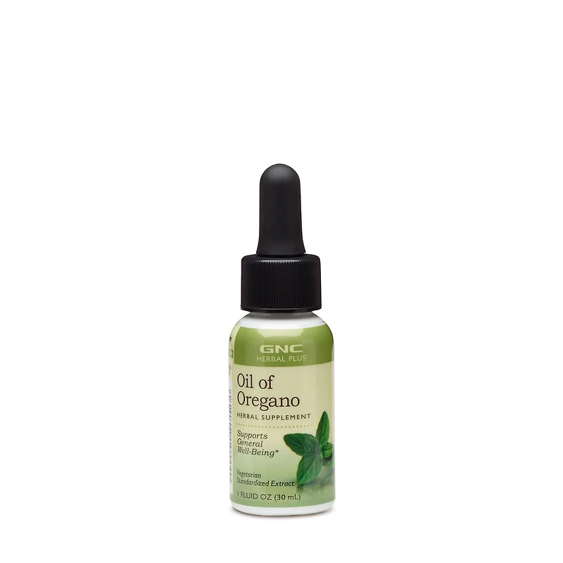 GNC Herbal Plus Oil Of Oregano - 1 Oz. (448 Servings)