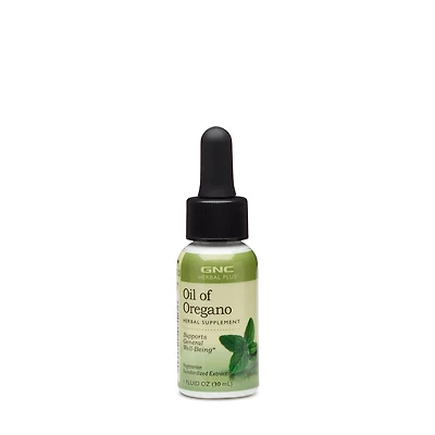 GNC Herbal Plus Oil Of Oregano - 1 Oz. (448 Servings)