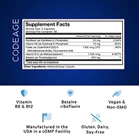 Methylfolate B Complex - 120 Capsules (60 Servings)