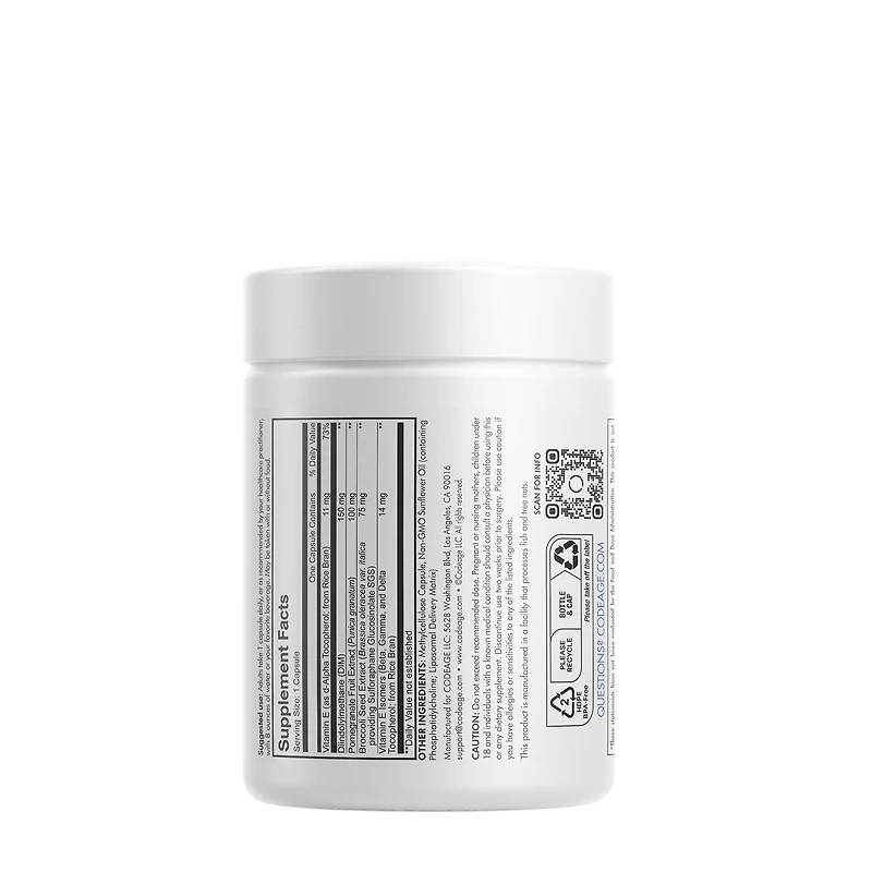 Liposomal Dim E+ - 120 Capsules (120 Servings)