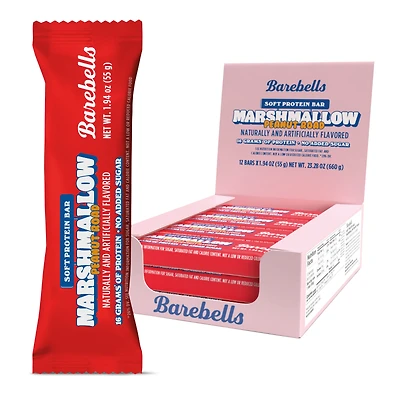 Barebells Soft Protein Bar - Marshmallow Peanut Road (12 Bars)