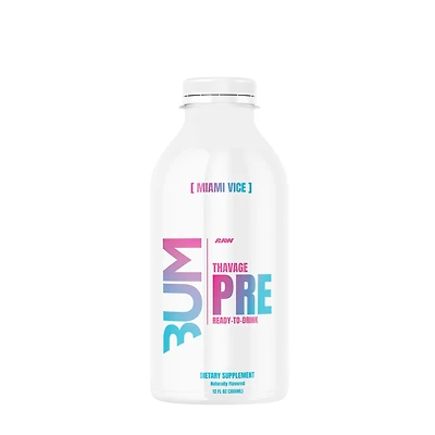Raw Nutrition Thavage Preworkout Rtd