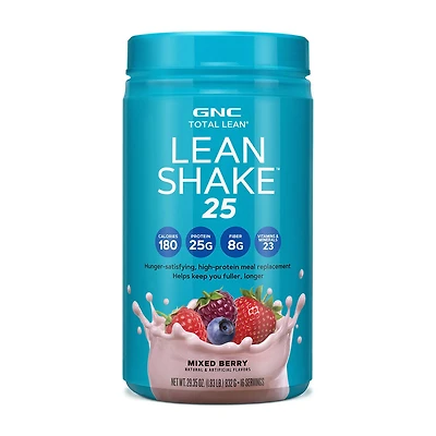 GNC Total Lean Shake 25 Healthy - Mixed Berry (16 Servings)