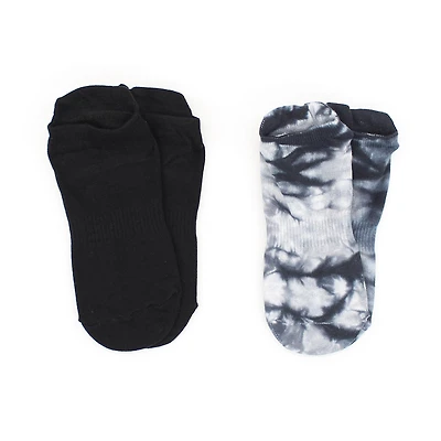 Oak and Reed Studio Socks Black - Medium 2 Pack