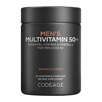 Codeage Men's Multivitamin 50+ Gluten-Free - 90 Vegetable Capsules (30 Servings)