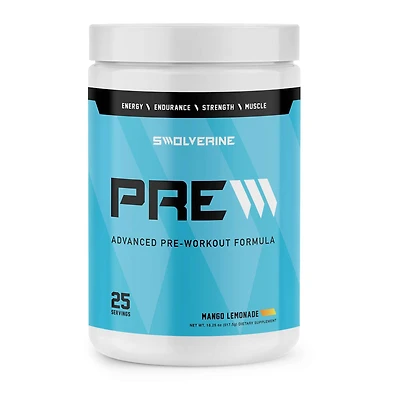 Advanced Pre-Workout Formula - Mango Lemonade (25 Servings)