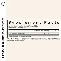 Liposomal Glutathione 1000mg - Unflavored (60 Servings)