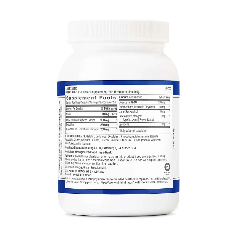 Healthy Blood Pressure Formula - 90 Capsules (30 Servings)