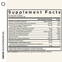 Men's Multivitamin 50+ - 30 Vegetable Capsules (30 Servings)