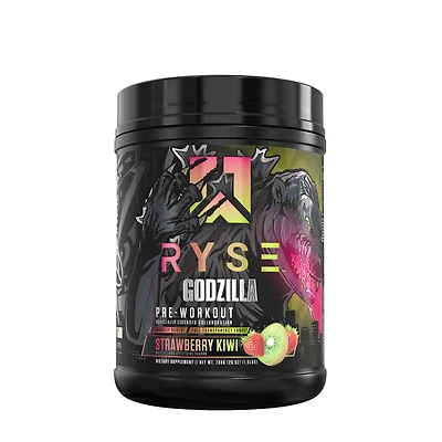 RYSE Godzilla Pre-Workout - Strawberry Kiwi (40 Servings)