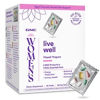 GNC Women's Live Well Vitapak Program (1 Month Supply) Healthy - 30 Count