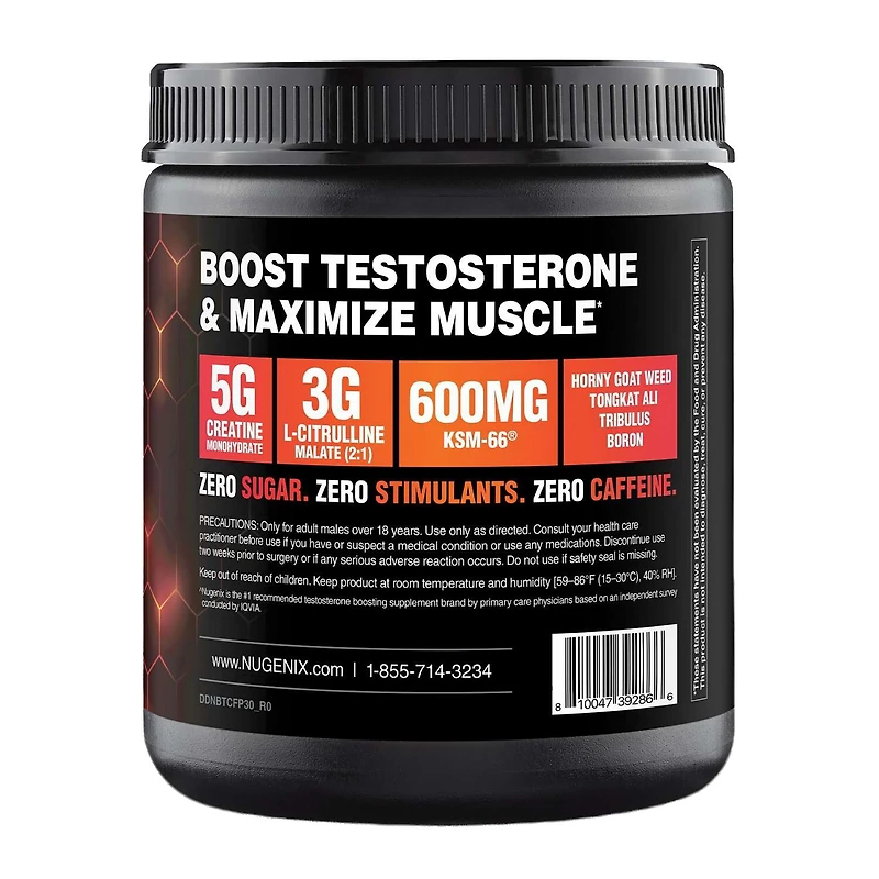 T-Booster + Creatine - Fruit Punch (30 Servings)