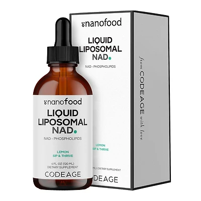 Liquid Liposomal NAD+ - Lemon - 4 fl oz. (30 Servings)