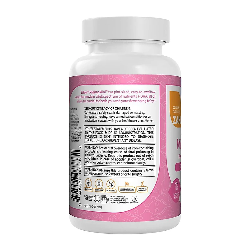 Mighty Mini™ Prenatal + DHA - 30 Softgels (30 Servings)