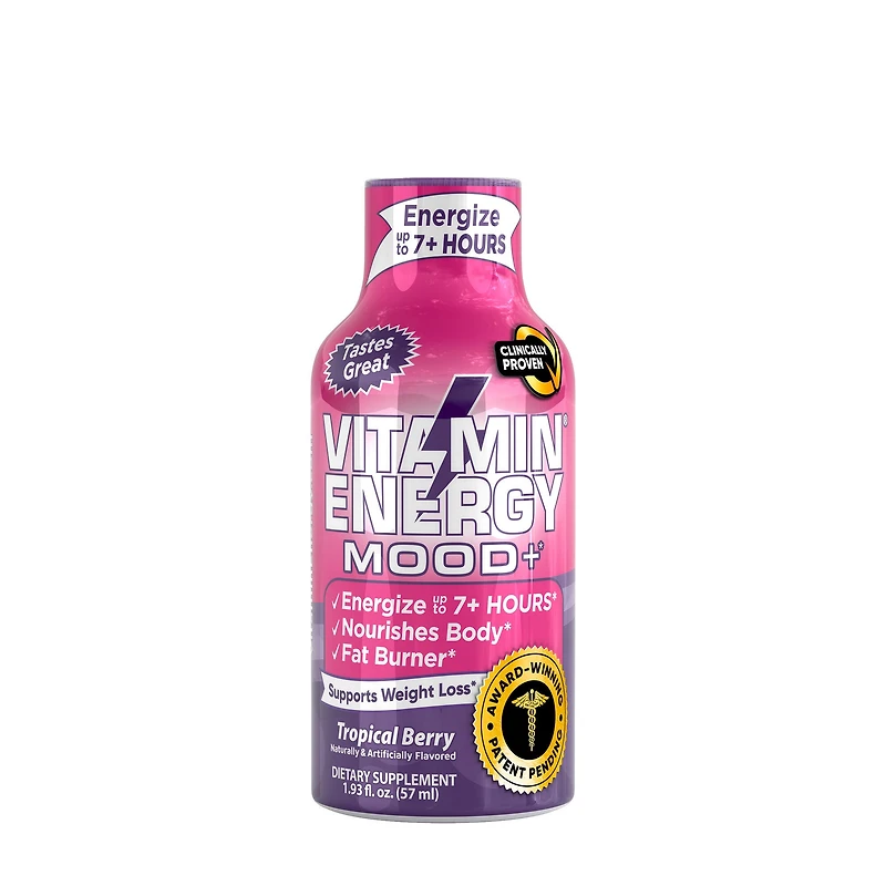 Mood+* - Tropical Berry - 1.93 oz. (12 Bottles)