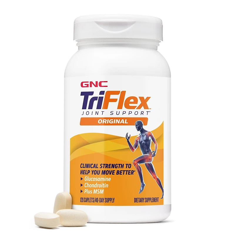 GNC Triflex Joint Support Healthy - 120 Caplets (40 Servings)