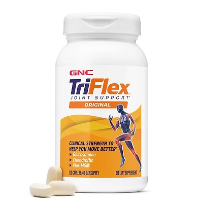 GNC Triflex Joint Support Healthy - 120 Caplets (40 Servings)