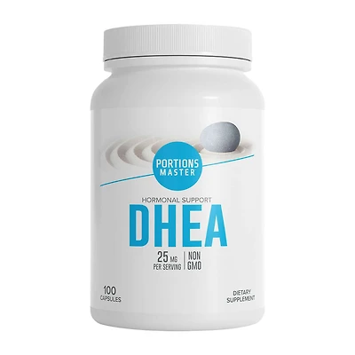 DHEA 25mg - 100 Capsules (100 Servings)