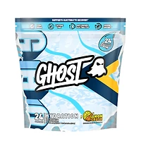 GHOST Hydration Sticks Vitamin C - Lemon Crush (24 Stick Packs) Zero Sugar