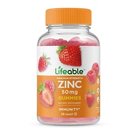 Maximum Strength Zinc Gummies - Berry - 60 Count (30 Servings)