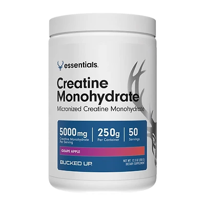 Bucked Up Creatine Monohydrate - Grape Apple (50 Servings)