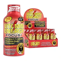 Focus+ - Tropical Infusion - 1.93 oz (12 Bottles)