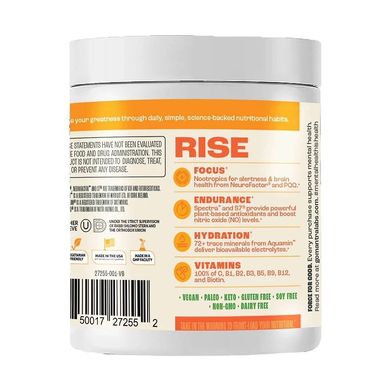 Mantra Rise - Citrus Coconut - 4.1 oz. (30 Servings)