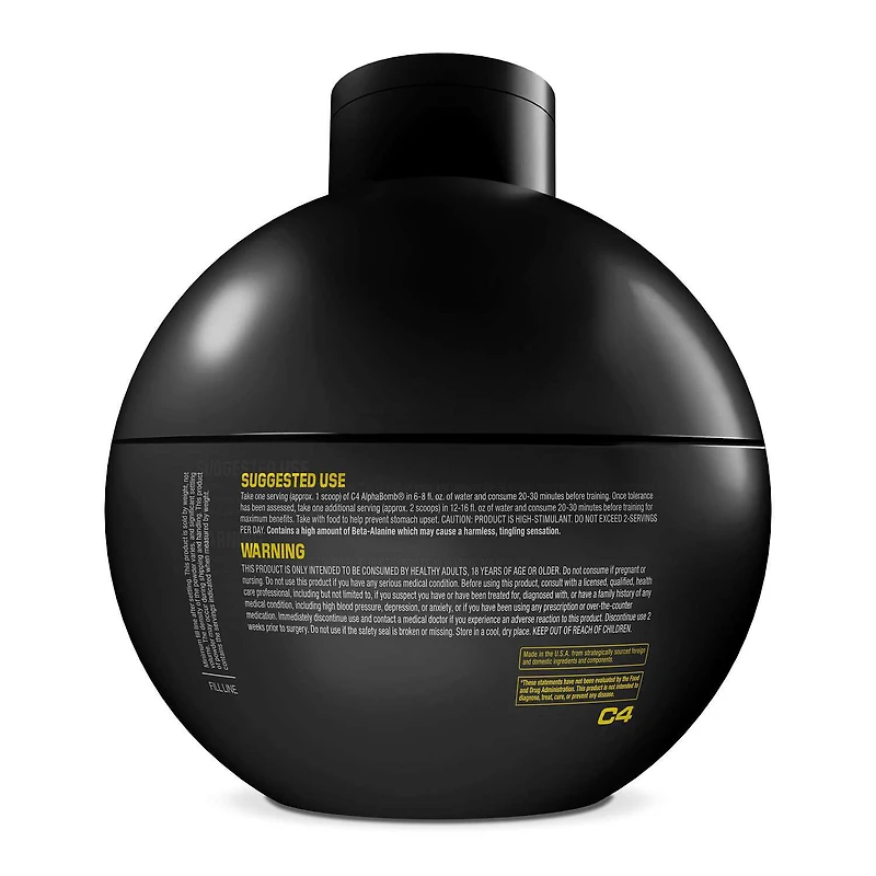 C4 Alpha Bomb Pre-Workout - Uncle Samberry™ (30 Servings)