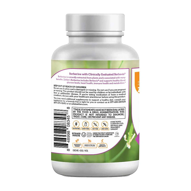 Berberine - 60 Capsules (30 Servings)