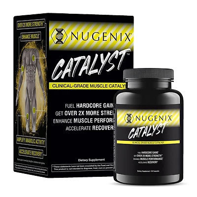 Nugenix Clinical-Grade Muscle Catalyst - 90 Capsules (30 Servings)