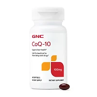 GNC Coq-10 100Mg Healthy - 60 Softgels (60 Servings)