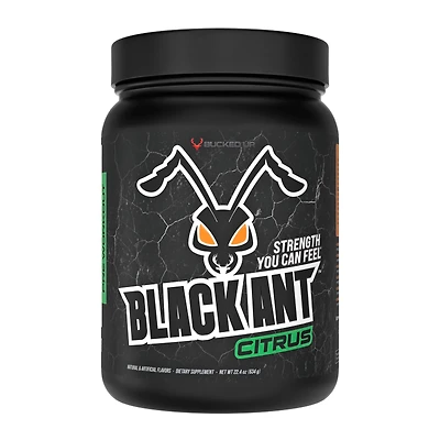 Bucked Up Black Ant Pre-Workout - Citrus (20 Servings)