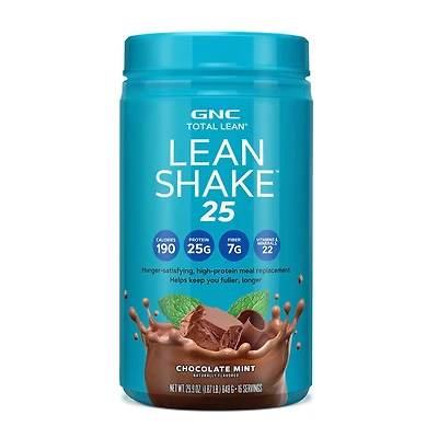 GNC Total Lean Shake 25 Healthy - Chocolate Mint (16 Servings)